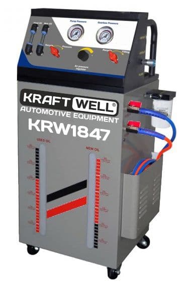 Установка для замены масла в АКПП. Питание 12В KRAFTWELL KRW1847